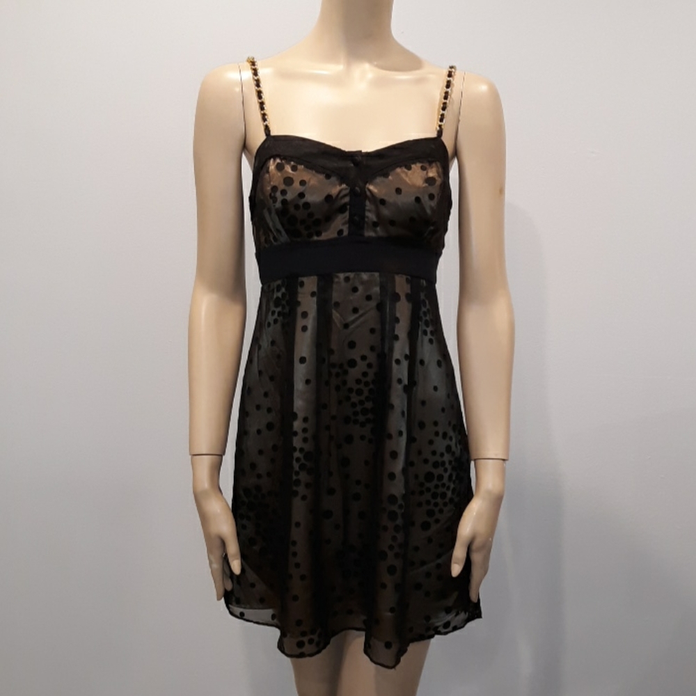 Guess black baby doll mini dress size XS/1